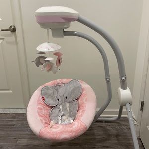 Fisherprice Cradle & Swing, Blush Safari